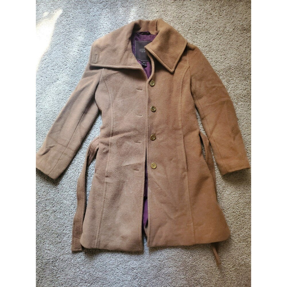 Coach wool coat
